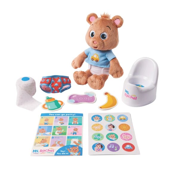 AUTHENTIC MS. RACHEL POTTY TIME WITH BEAN INTERACTIVE KIT NWT - Picture 2 of 13